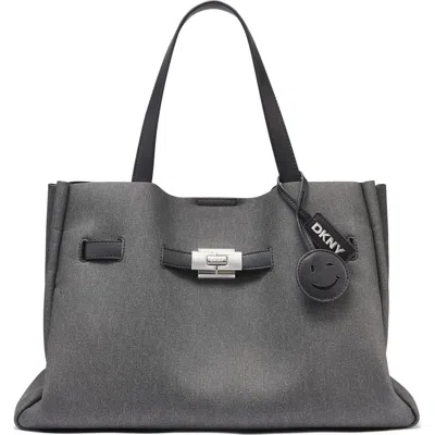 Dkny Bryar Large Satchel In Black
