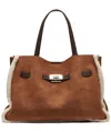 Dkny Bryar Large Satchel In Brown