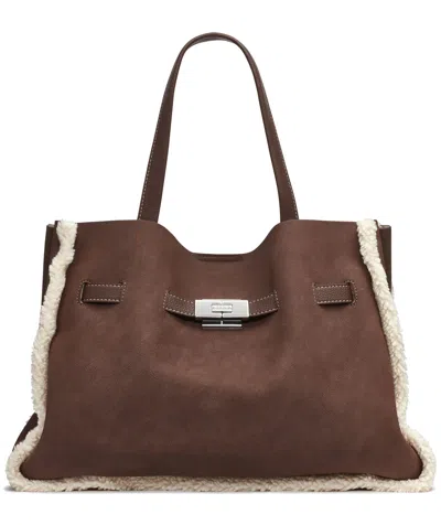 Dkny Bryar Large Satchel In Gold