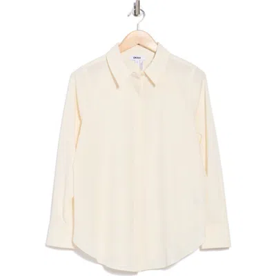 Dkny Button-up Shirt In White