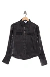 Dkny Button-up Shirt In Black