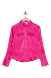 Dkny Button-up Shirt In Pink