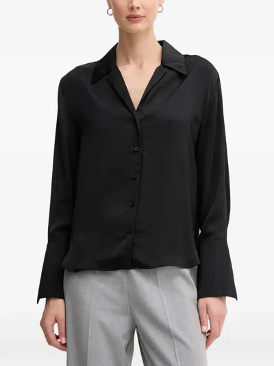 Dkny Buttoned Shirt In Black