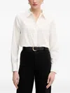 Dkny Buttoned Shirt In Neutral