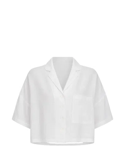 Dkny Button-up Shirt In White