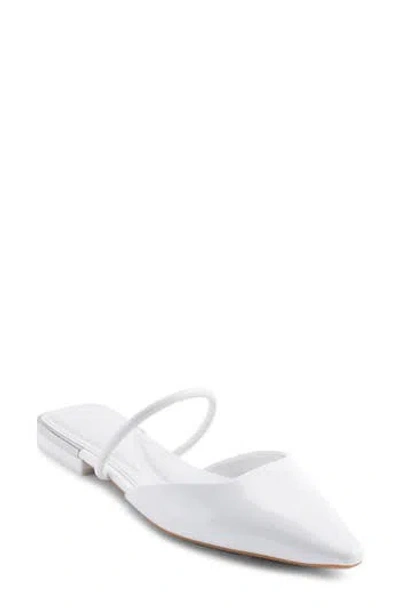 Dkny Cabbi Mary Jane Mule In White