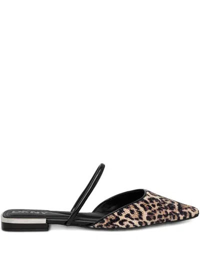 Dkny Cabbi Mules In Neutrals