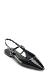 Dkny Cairo Slingback Flat In Black