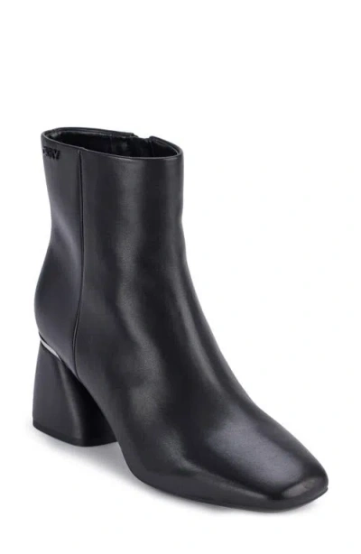 Dkny Women's Caleena Block Heel Dress Boots In Black