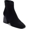 Dkny Caleena Womens Faux Suede Ankle Boots In Black