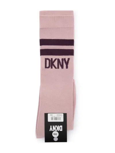 Dkny Kids' Calze Socks In Pink