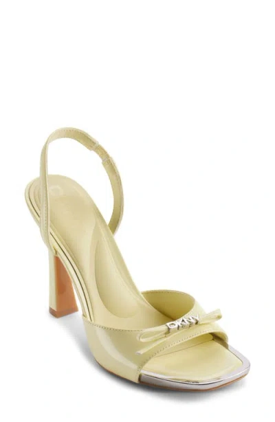 Dkny Camara Slingback Sandal In Chamomile