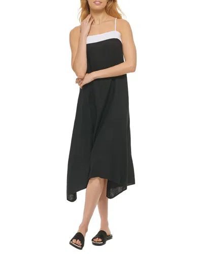 Dkny Cami Dress In Black