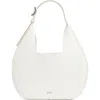 Dkny Camila Medium Hobo Crossbody Bag In White