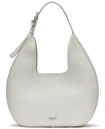 Dkny Camila Small Hobo Bag In White