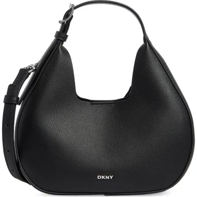 Dkny Camila Small Hobo Crossbody Bag In Black