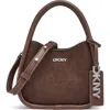 Dkny Capri Hobo Crossbody In Brown