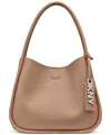 Dkny Capri Large Hobo In Brown