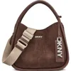 Dkny Capri Large Hobo In Brown