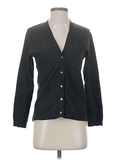 Pre-owned Dkny Cardigan Sweater In Black