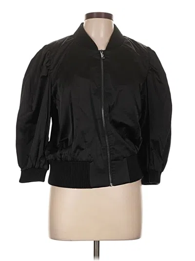 Pre-owned Dkny Cardigan Sweater In Black
