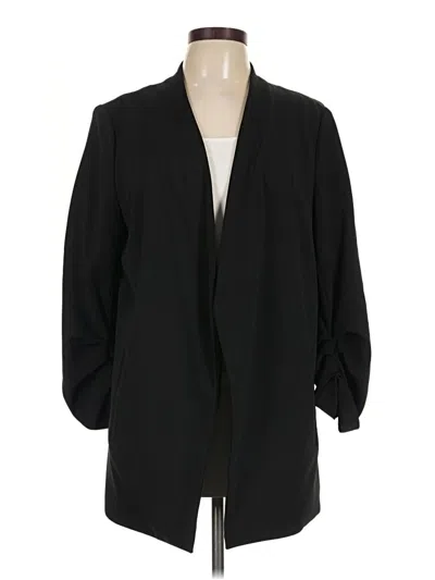 Pre-owned Dkny Cardigan Sweater In Black