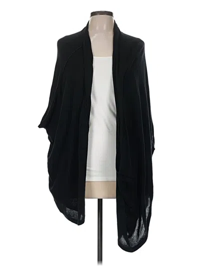 Pre-owned Dkny Cardigan Sweater In Black