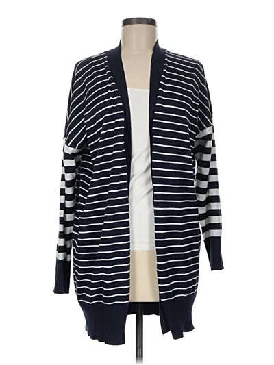 Pre-owned Dkny Cardigan Sweater In Blue