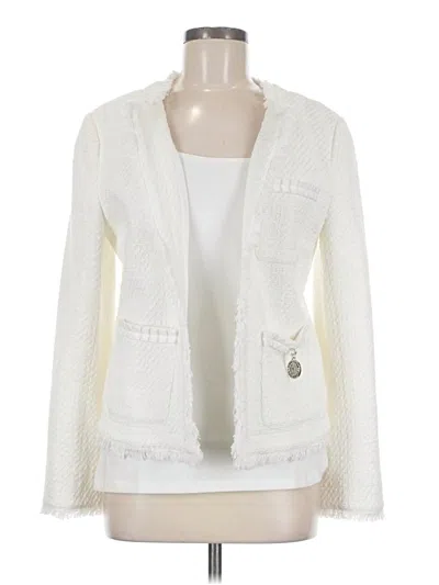 Pre-owned Dkny Cardigan Sweater In Ivory