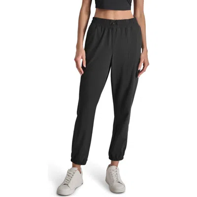 Dkny Cargo Joggers In Black