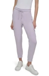 Dkny Sport Women's Drawstring Fleece Jogger Sweatpants In Orchid