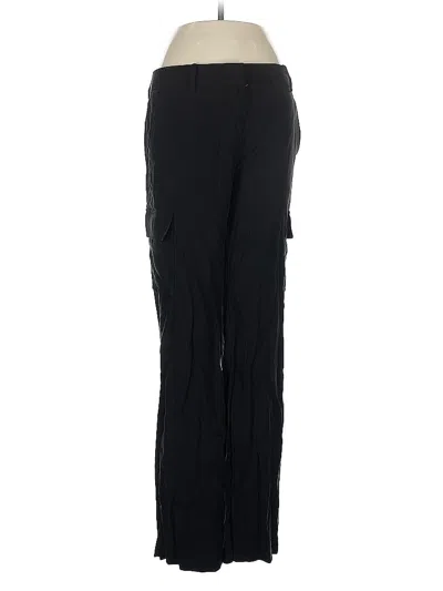 Pre-owned Dkny Cargo Pants In Black