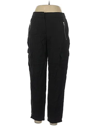 Pre-owned Dkny Cargo Pants In Black