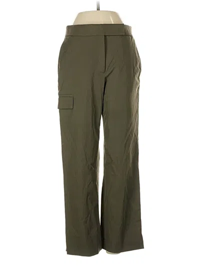 Pre-owned Dkny Cargo Pants In Green