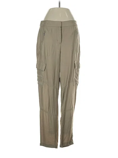 Pre-owned Dkny Cargo Pants In Green