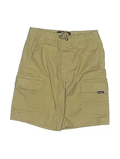 Pre-owned Dkny Kids' Cargo Shorts In Tan