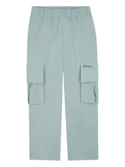 Dkny Kids' Cargo Trousers In Green