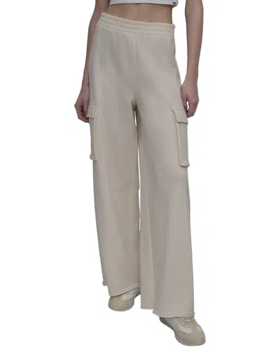 Dkny Cargo Wide Leg Pant In Neutral