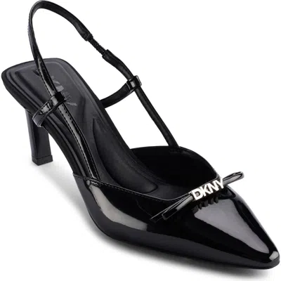 Dkny Carline Slingback Pump In Black