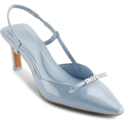 Dkny Carline Slingback Pump In Celeste Blue