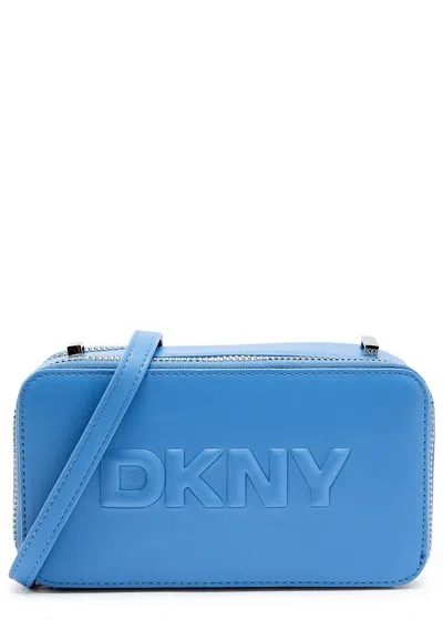 Dkny Carter Logo Leather Cross-body Bag