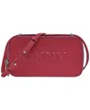 Dkny Carter Mini Logo Camera Bag In Berry