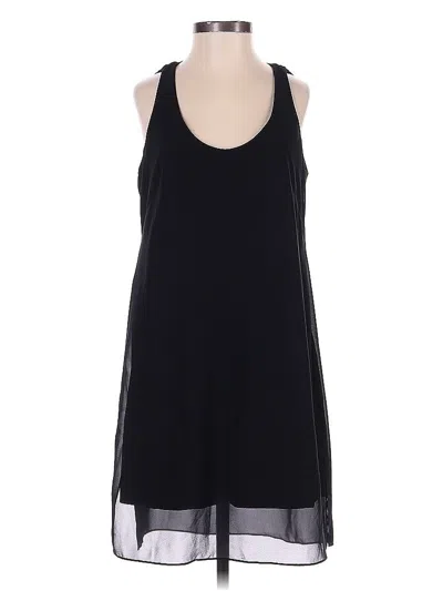 Pre-owned Dkny Casual Dress In Black