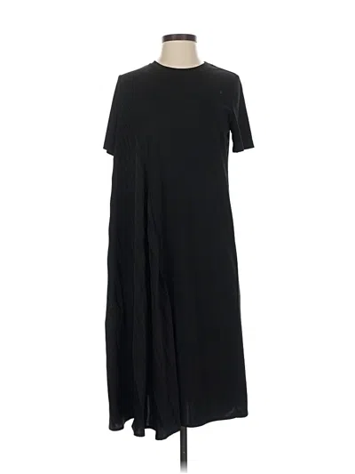 Pre-owned Dkny Casual Dress In Black