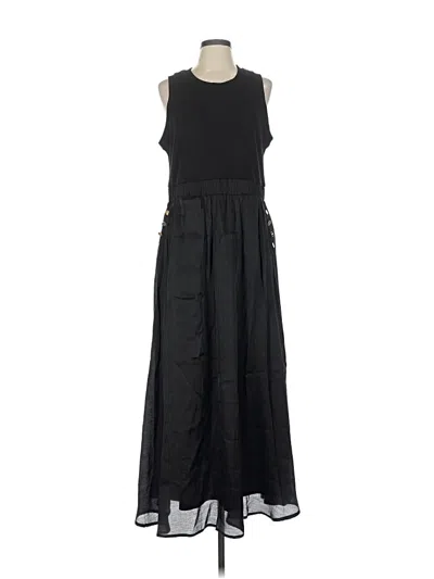 Pre-owned Dkny Casual Dress In Black