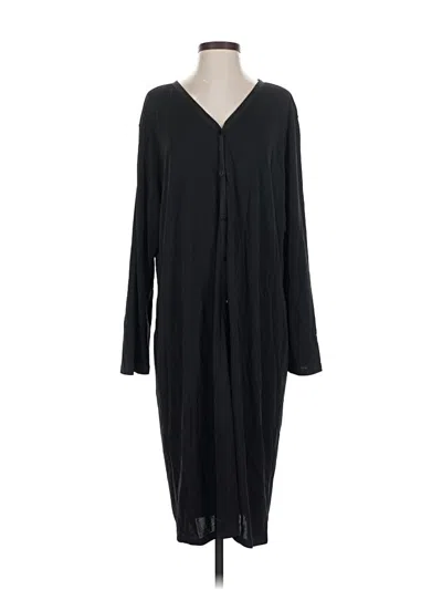 Pre-owned Dkny Casual Dress In Black