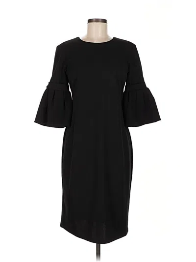 Pre-owned Dkny Casual Dress In Black
