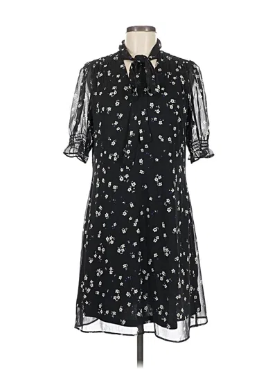 Pre-owned Dkny Casual Dress In Black