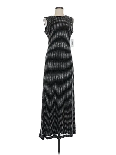 Pre-owned Dkny Casual Dress In Black