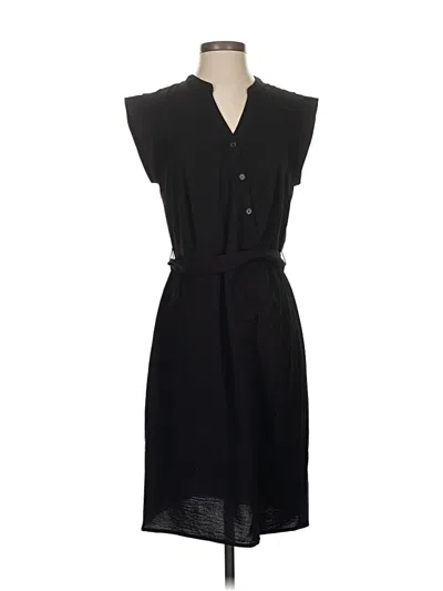 Pre-owned Dkny Casual Dress In Black